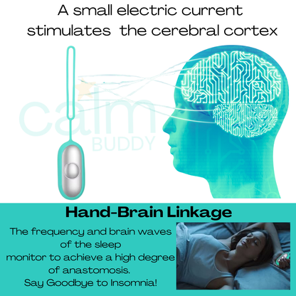 Smart Manual Sleep Aid Device to Relieve Insomnia, ADHD, Stress and Migraine