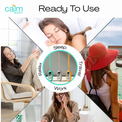 Smart Manual Sleep Aid Device to Relieve Insomnia, ADHD, Stress and Migraine